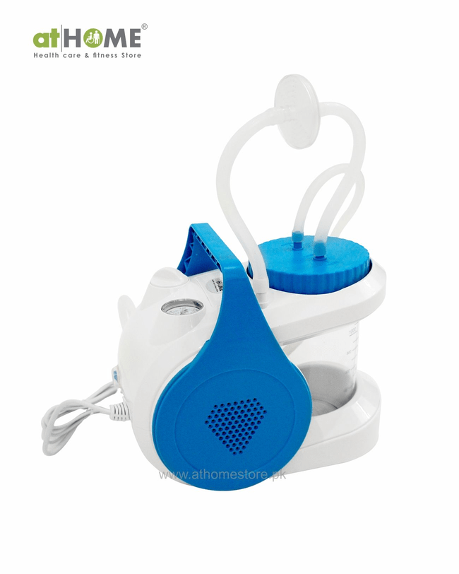 Portable Suction Machine - Convenient Respiratory Aid for Home Use - athomestore.pk