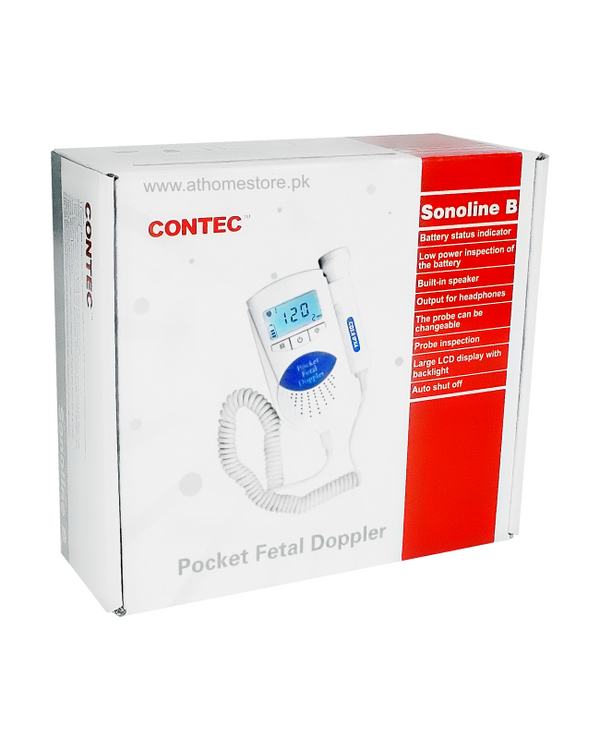 Contec - Sonoline B PocketFetal Doppler - athomestore.pk