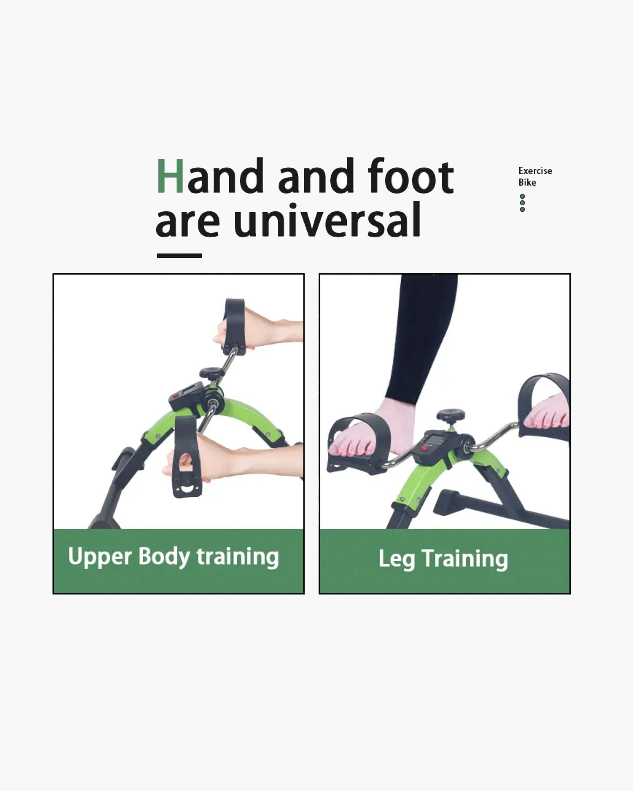 Foot Pedal Exerciser for hands and foot