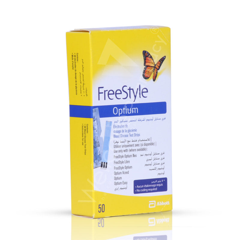 FreeStyle Optium 50 Test Strips - Accurate Diabetes Care Supplies